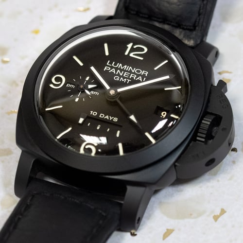 Extra Shot of Luminor 1950 10 Day GMT Ceramica