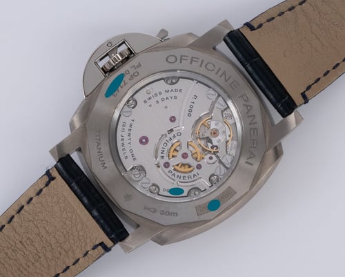 Caseback of Luminor Due 42