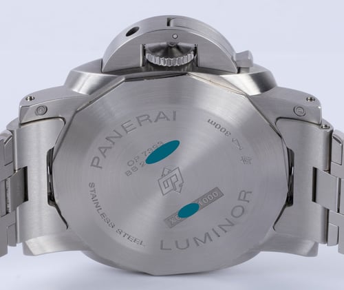 Caseback of Luminor Marina