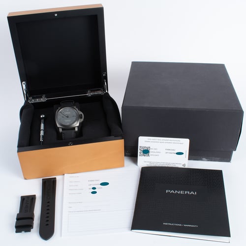 Box / Paper shot of Luminor Marina TuttoGrigio 44mm