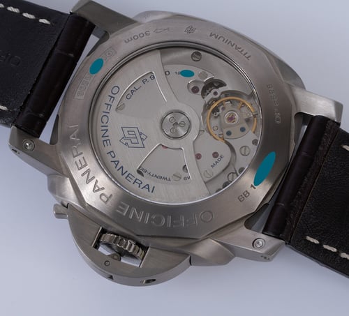 Caseback of Luminor 1950 3 Days