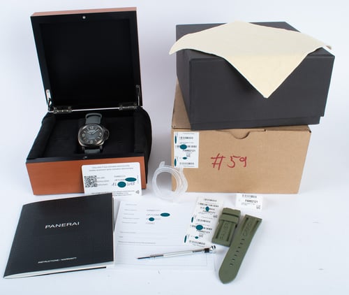 Box / Paper shot of Luminor Base 'Geneva' DLC