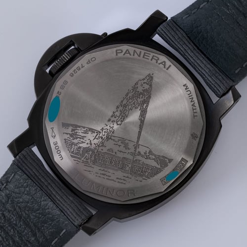 Caseback of Luminor Base 'Geneva' DLC