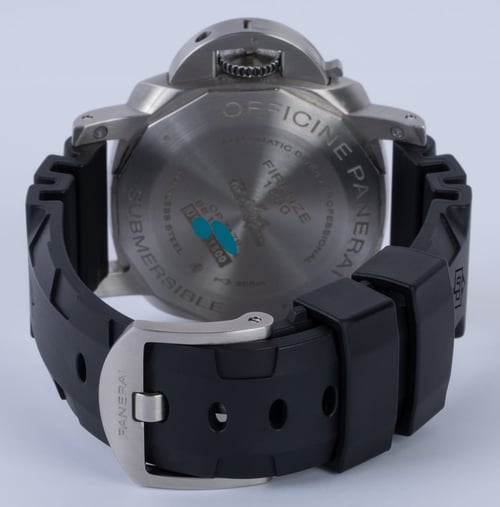 Rear / Band View of Luminor Submersible 1950 3 Days Auto 42mm