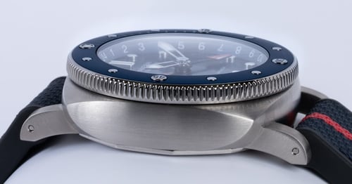 9' Side Shot of Submersible GMT Luna Rossa Titanio