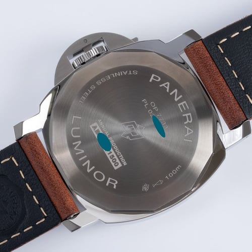 Caseback of Luminor Logo