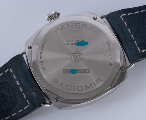 Caseback of Radiomir Tre Giorni 45mm