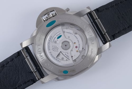 Caseback of Luminor Quaranta BiTempo