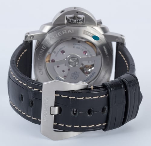 Rear / Band View of Luminor Marina 1950 3 Days GMT