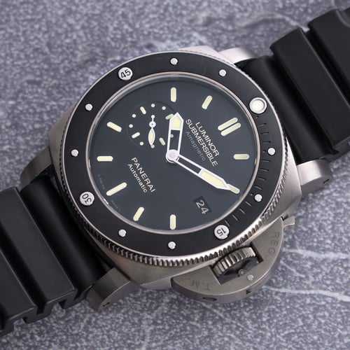 Stylied photo of  of Luminor Submersible 1950 Amagnetic 3 Days Automatic Titanio