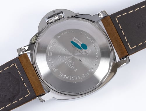 Caseback of Luminor GMT