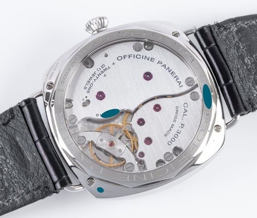 Caseback of Radiomir SLC