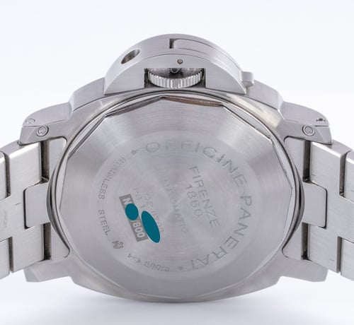 Caseback of Luminor Marina