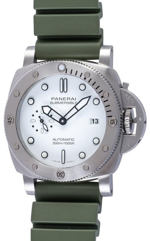 Panerai - Submersible QuarantaQuattro Bianco PAM01226