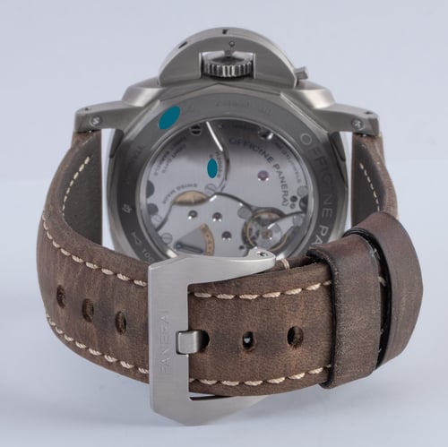Rear / Band View of Luminor Equation of Time
