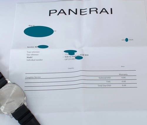 Paper shot of Submersible 42 Bianco