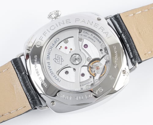 Caseback of Radiomir 10 Day GMT
