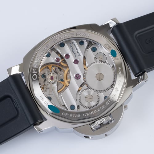 Caseback of Luminor 'DESTRO' Base Left-Handed