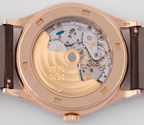 Caseback of Calatrava