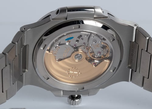 Movement Shot of Nautilus 'Blue Dial'