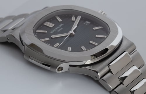 9' Side Shot of Nautilus 'Blue Dial'