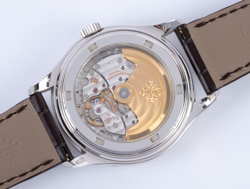 Caseback of Annual Calendar