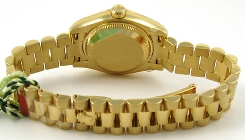 Rear / Band View of Ladies Datejust President