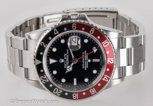 Front View of GMT-Master II 'Fat Lady'