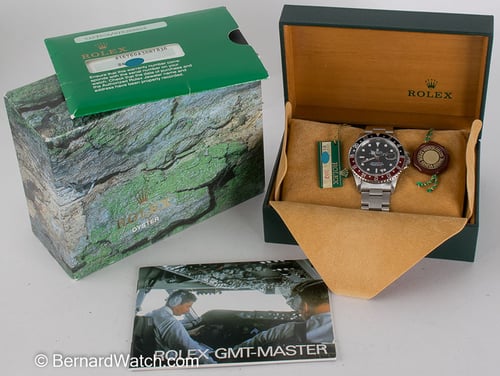 Box / Paper shot of GMT-Master II 'Fat Lady'