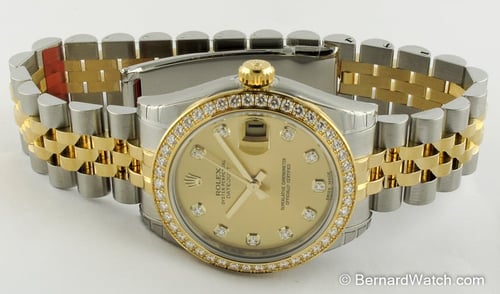 Front View of Datejust Midsize 31MM