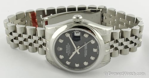 Front View of Datejust Midsize 31MM