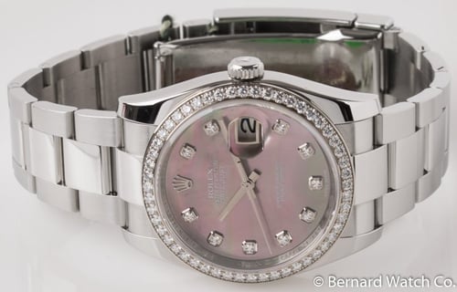 Front View of Datejust 36MM
