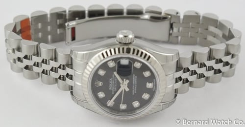 Front View of Ladies Datejust