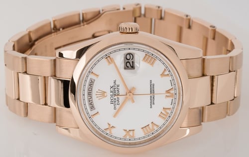 Front View of Day-Date President 'Oyster'