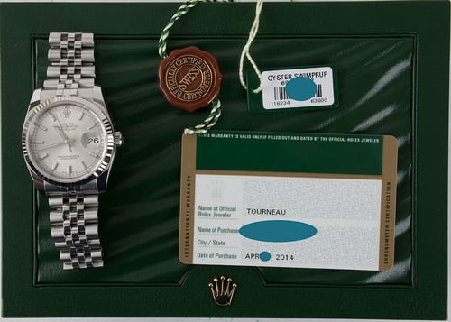 Paper shot of Datejust