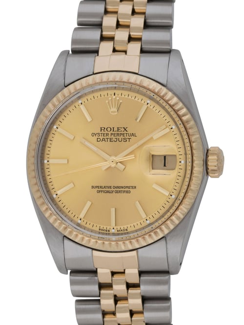 Rolex Datejust 1601 - SOLD OUT - 1968 Champagne Dial, Steel