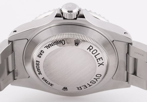 Caseback of Sea-Dweller