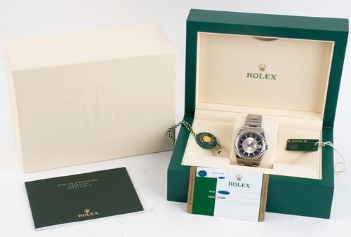 Box / Paper shot of Datejust 36