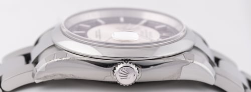 Crown Side Shot of Datejust 36