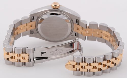 Open Clasp Shot of Ladies Datejust