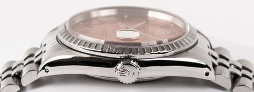 Crown Side Shot of Datejust 'Buckley'