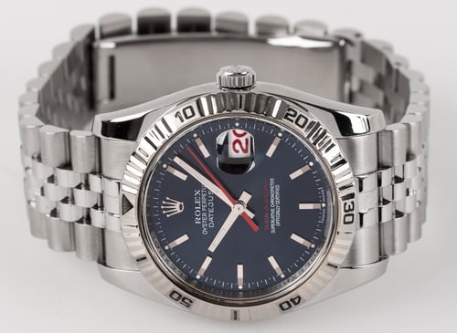 Front View of Datejust Turn-O-Graph 'Thunderbird'