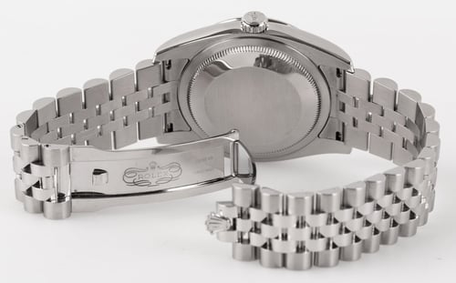 Open Clasp Shot of Datejust Turn-O-Graph 'Thunderbird'