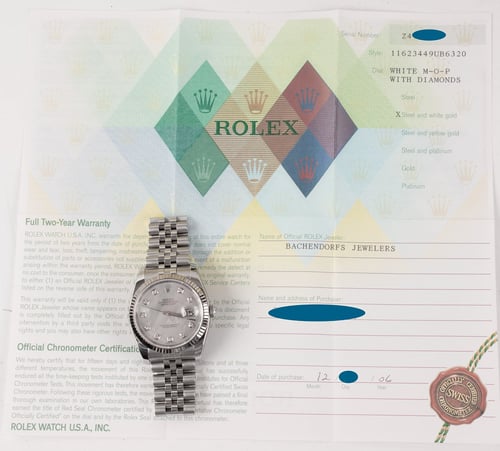 Paper shot of Datejust