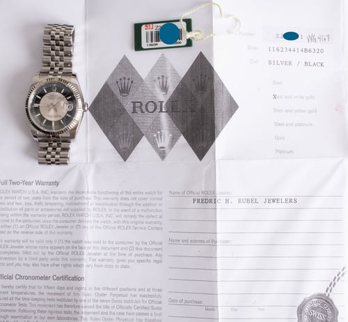 Paper shot of Datejust