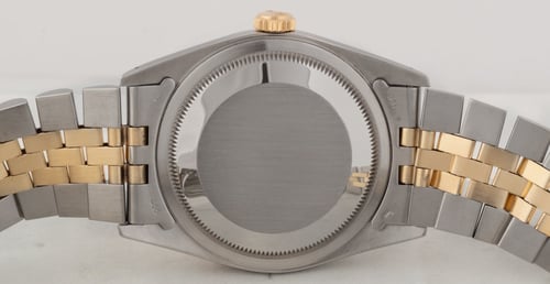 Caseback of Datejust