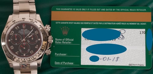 Paper shot of Daytona Cosmograph