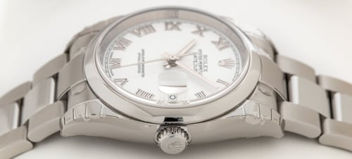 Crown Side Shot of Datejust