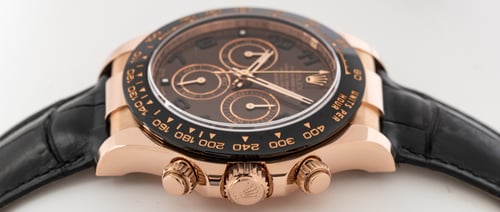 Crown Side Shot of Daytona Cosmograph