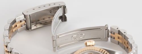 Open Clasp Shot of Ladies Datejust